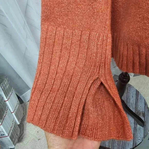 Sanctuary Women's Sweater in Rust Orange - Picture 6 of 16